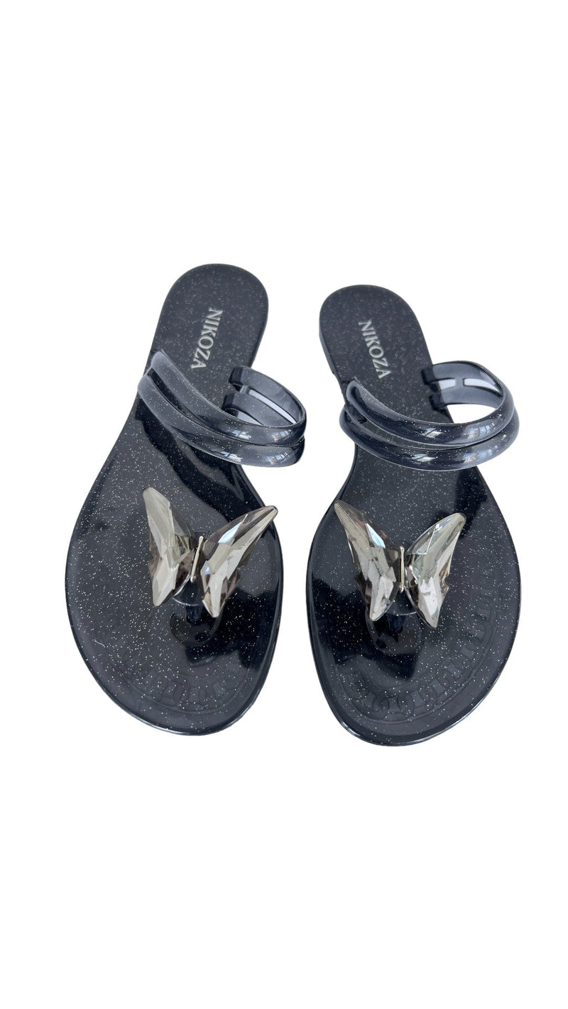 NINA Clear gel beach sandals