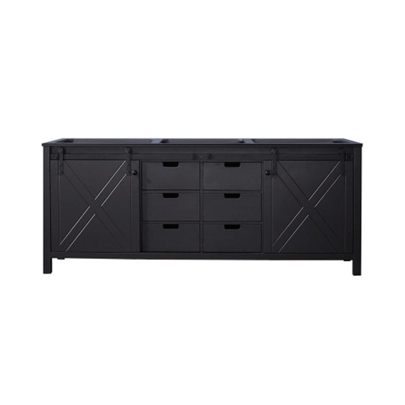 Nuvia 80-Inch Fully Assembled Double Bath Vanity With Soft Close Cabinets [No Countertop] (SAK53904)