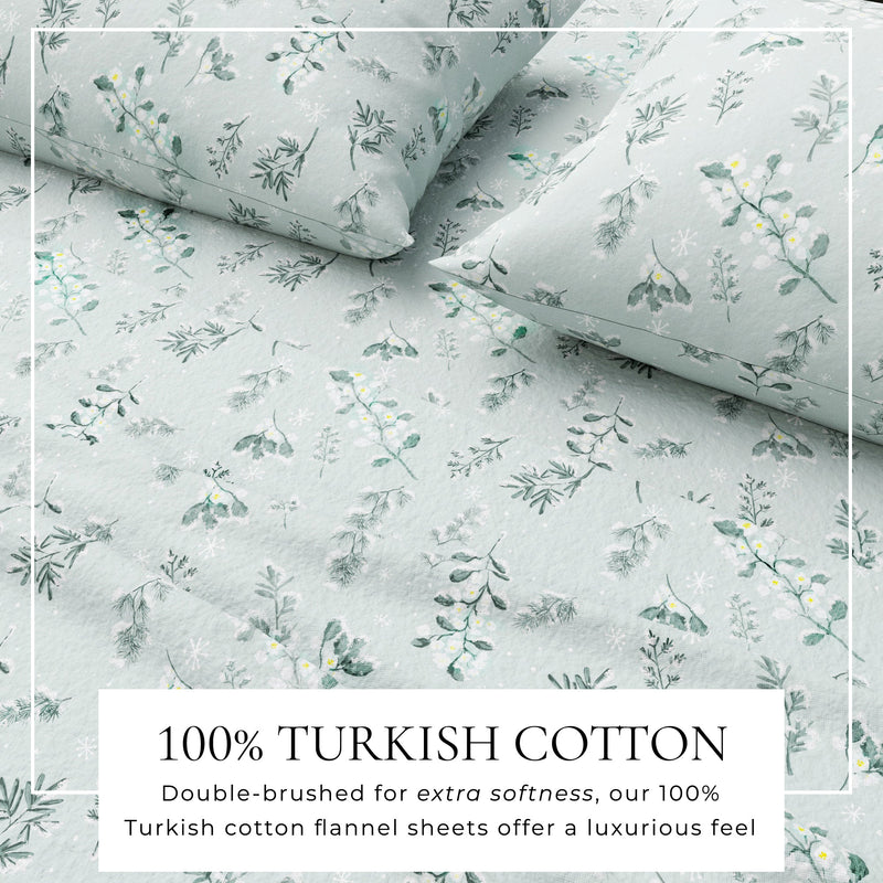 Turkish Cotton Flannel Sheet - Belle Collection