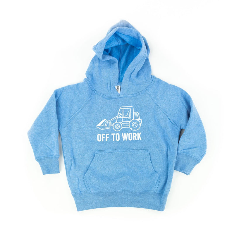 OFF TO WORK - CHILD HOODIE