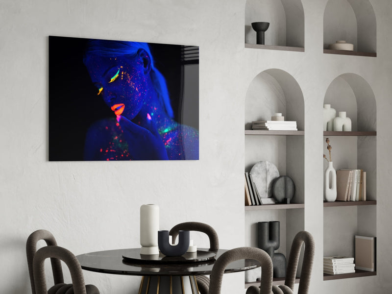 Woman Portrait 29 Glass Wall Art