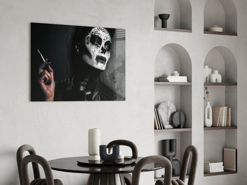 Women's Glass Wall Art