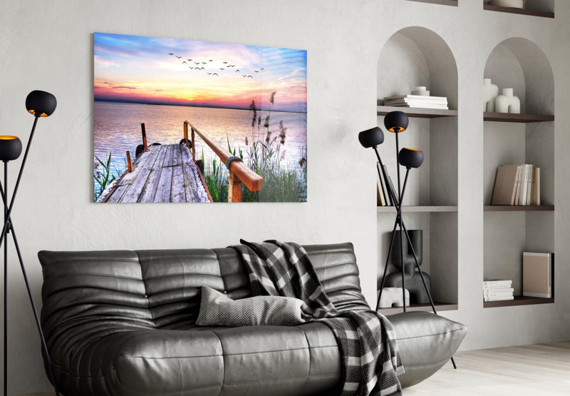 Dock Glass Wall Art