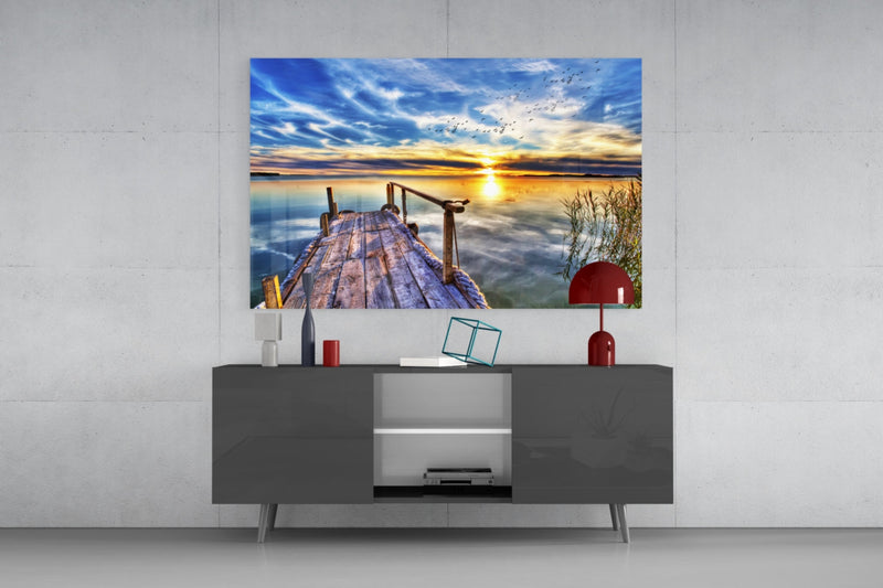 Dock Glass Wall Art