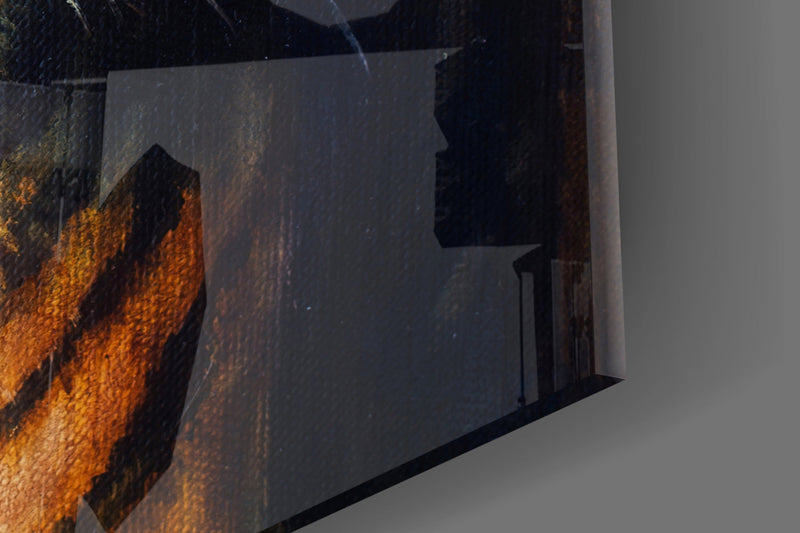 Tiger Glass Wall Art