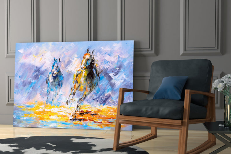 Horse Glass Wall Art