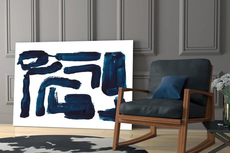 Lines Glass Wall Art