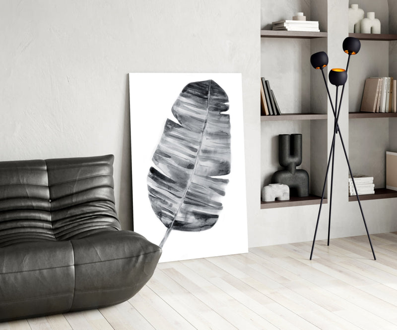 Feather Glass Wall Art