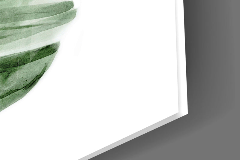 Feather Glass Wall Art