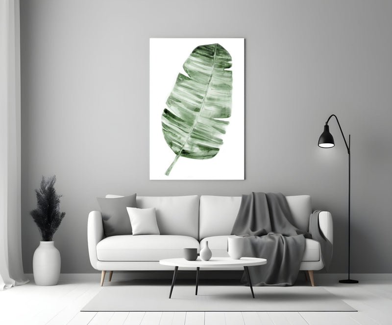Feather Glass Wall Art