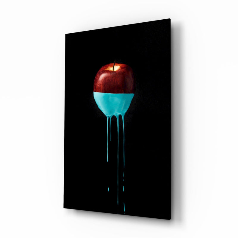 Apple Glass Wall Art