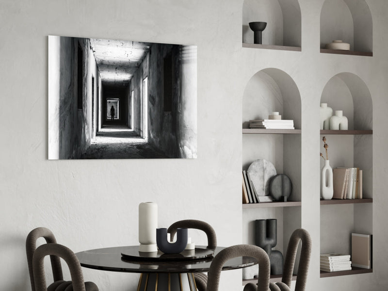 Shadow in the Dark Glass Wall Art