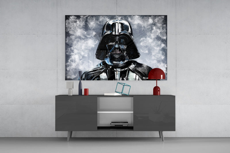 Darth Vader Glass Wall Art