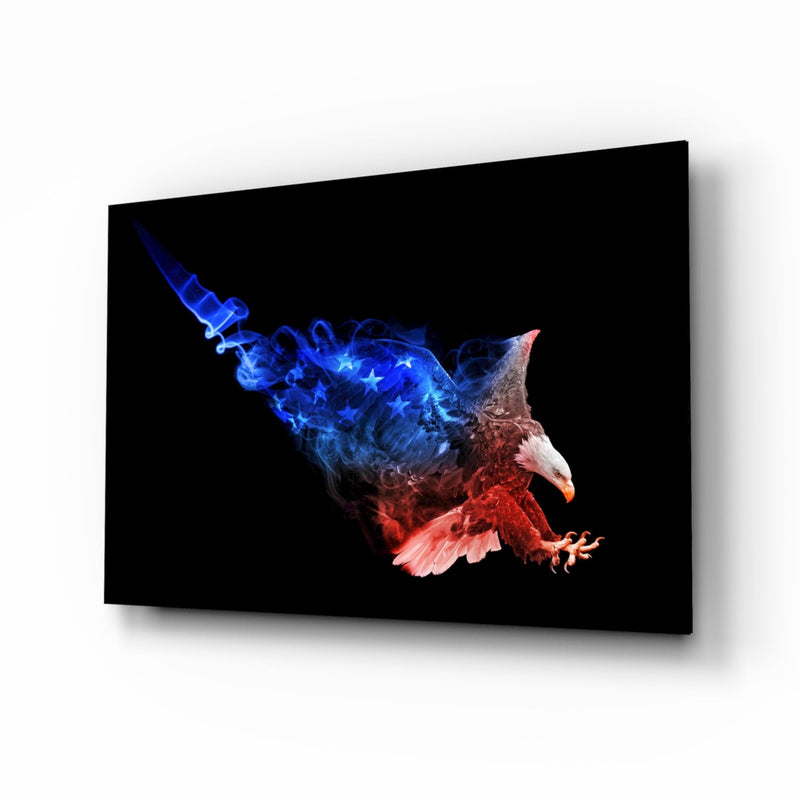 Eagle Glass Wall Art