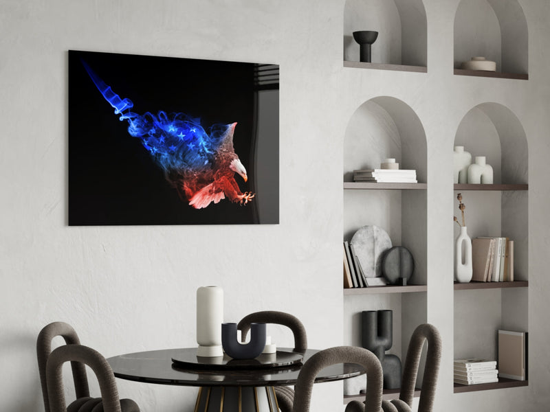Eagle Glass Wall Art