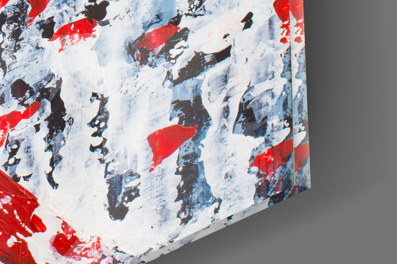 Woman in Red Hat Glass Wall Art