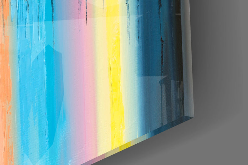 City Silhouette Glass Wall Art