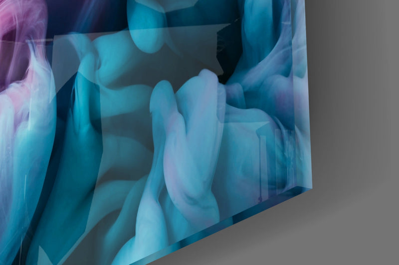 Colored Smoke Glass Wall Art