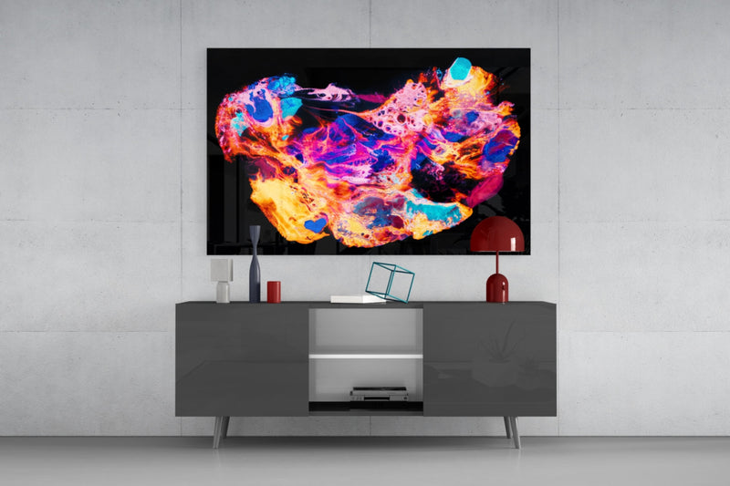 Harmony of Colors Glass Wall Art