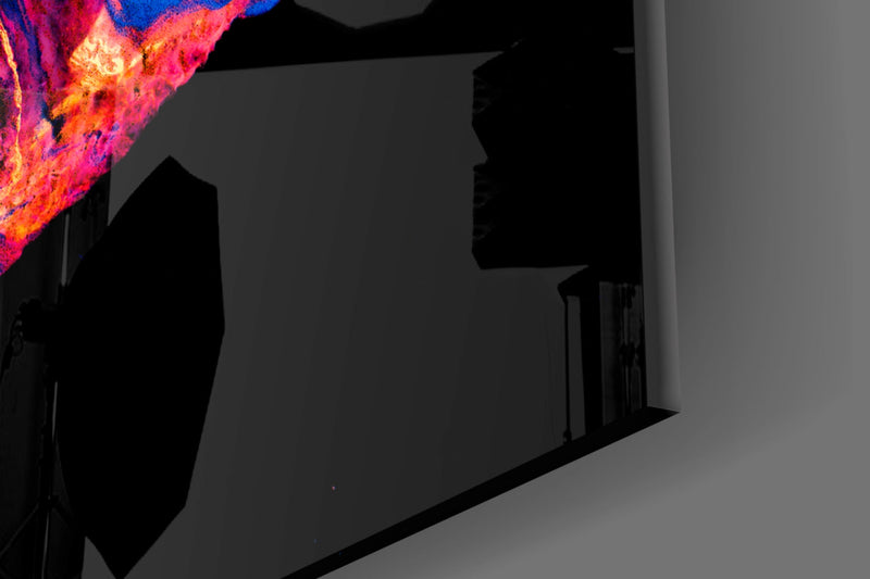 Colored Lava Glass Wall Art