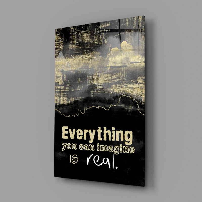 Words Glass Wall Art