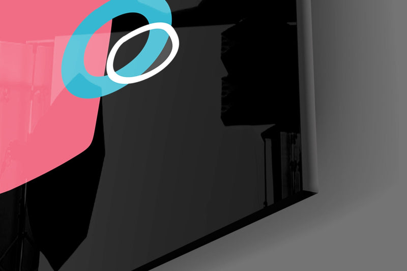 Candle-Like Glass Wall Art