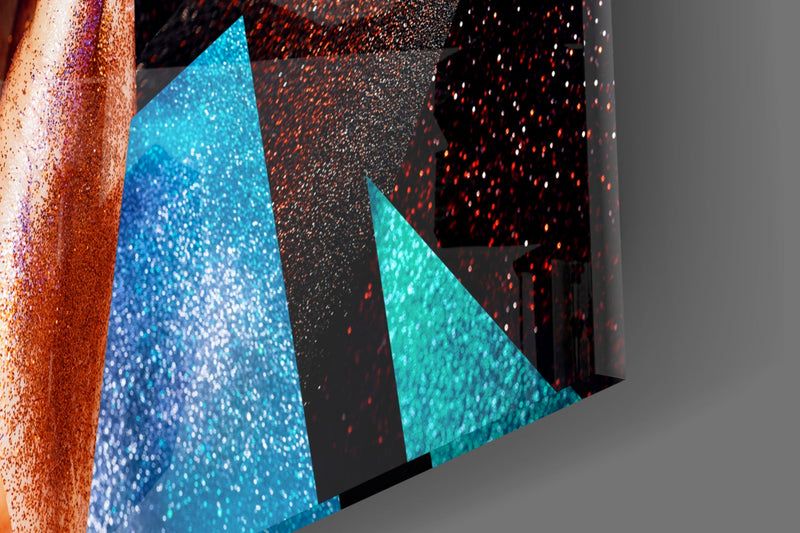 Effect Woman Glass Wall Art