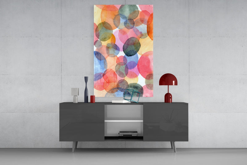 Watercolor Glass Wall Art