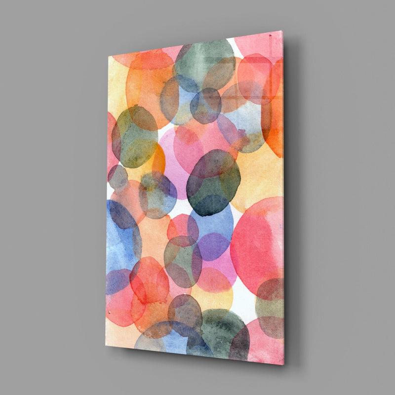 Watercolor Glass Wall Art