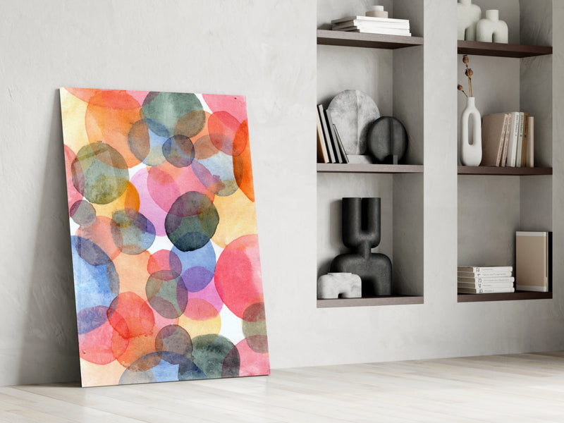 Watercolor Glass Wall Art