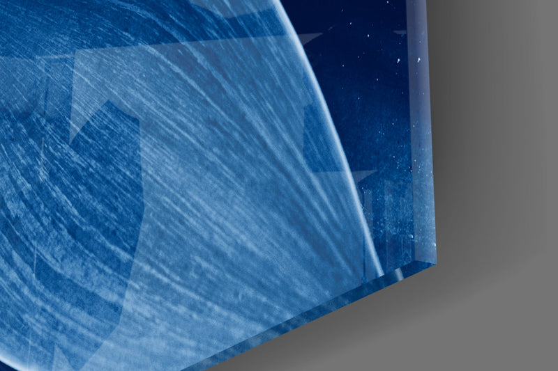 Macro Flower Glass Wall Art