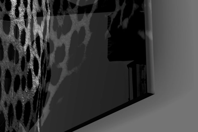 Leopard Glass Wall Art