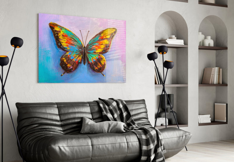 Butterfly Glass Wall Art