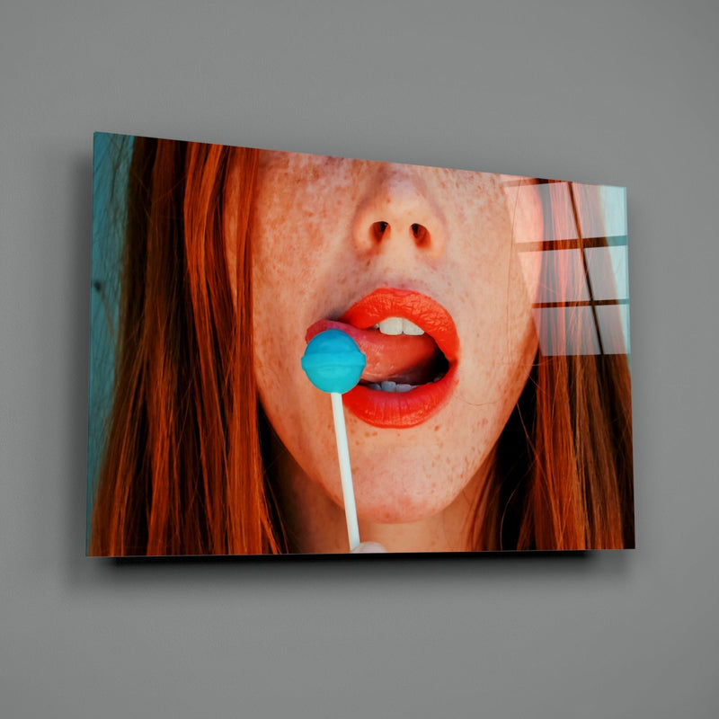 Lollipop Glass Wall Art