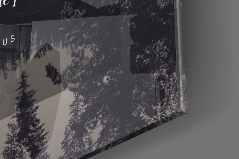 Famous Words Glass Wall Art