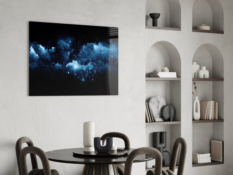 Space Glass Wall Art