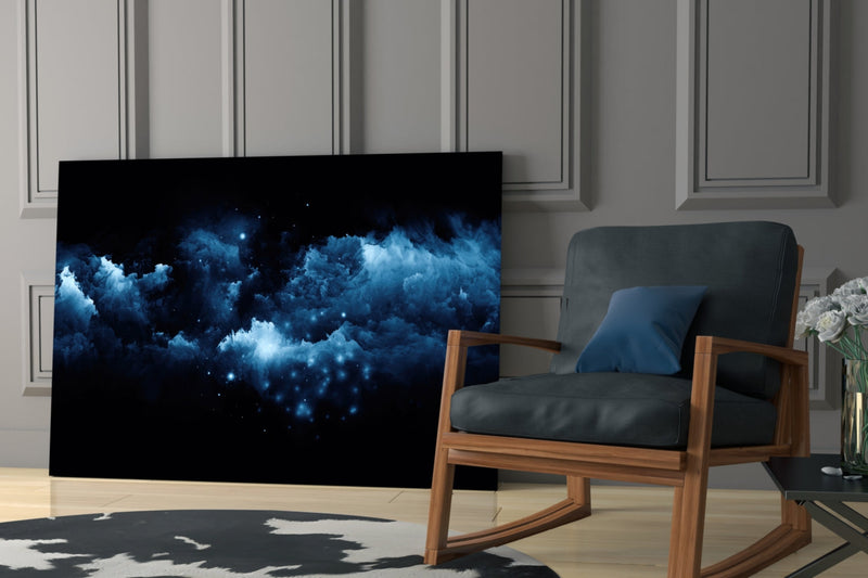 Space Glass Wall Art