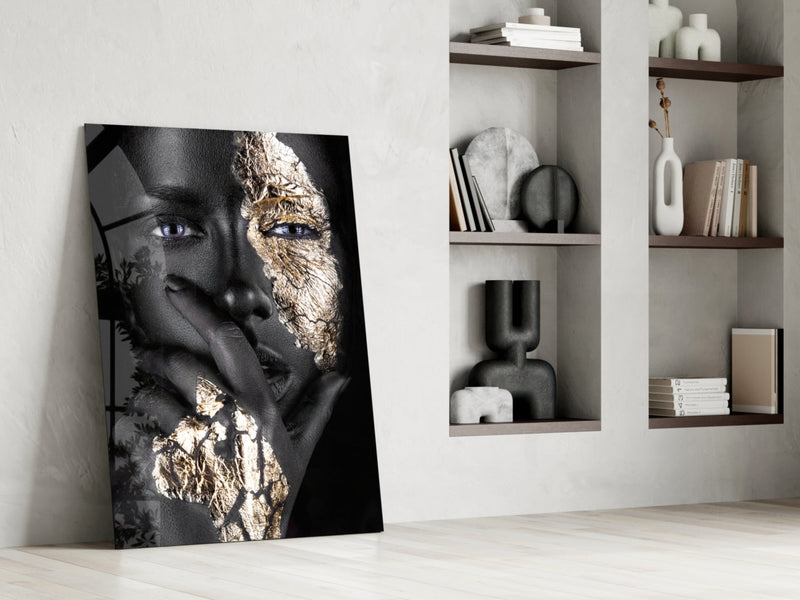 Women's Glass Wall Art