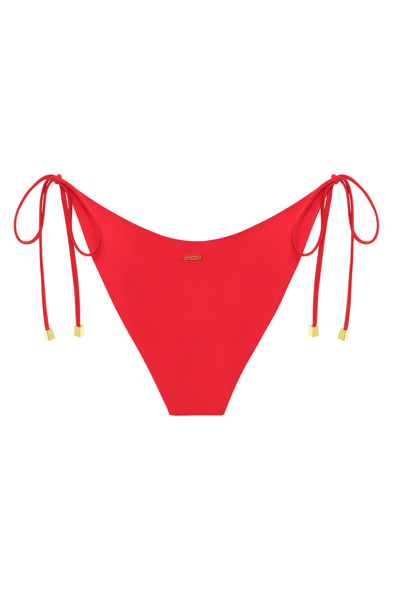 Camila Red Bikini Bottom