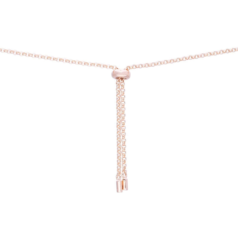 Silver Mother of Perl & Cubic Zirconia Butterfly Necklace Jewelry