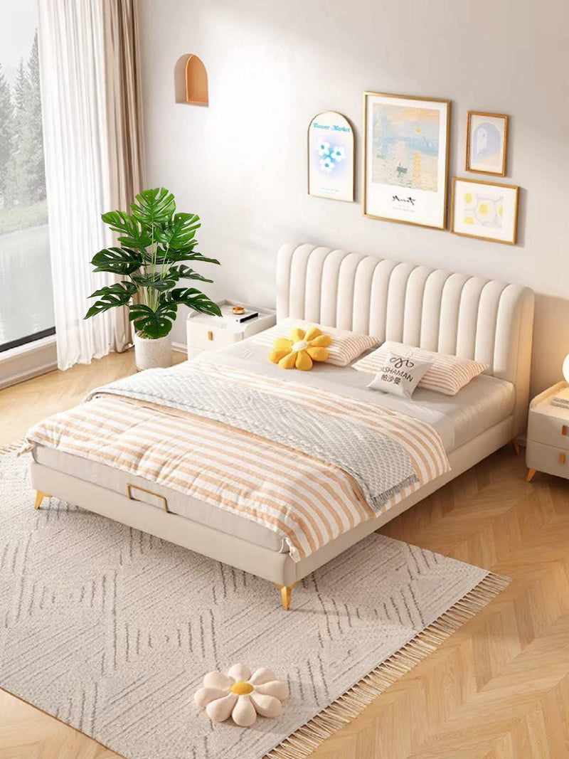 Rozwkeo Artificial Monstera Palm Plant 75cm Green Faux Potted Decor