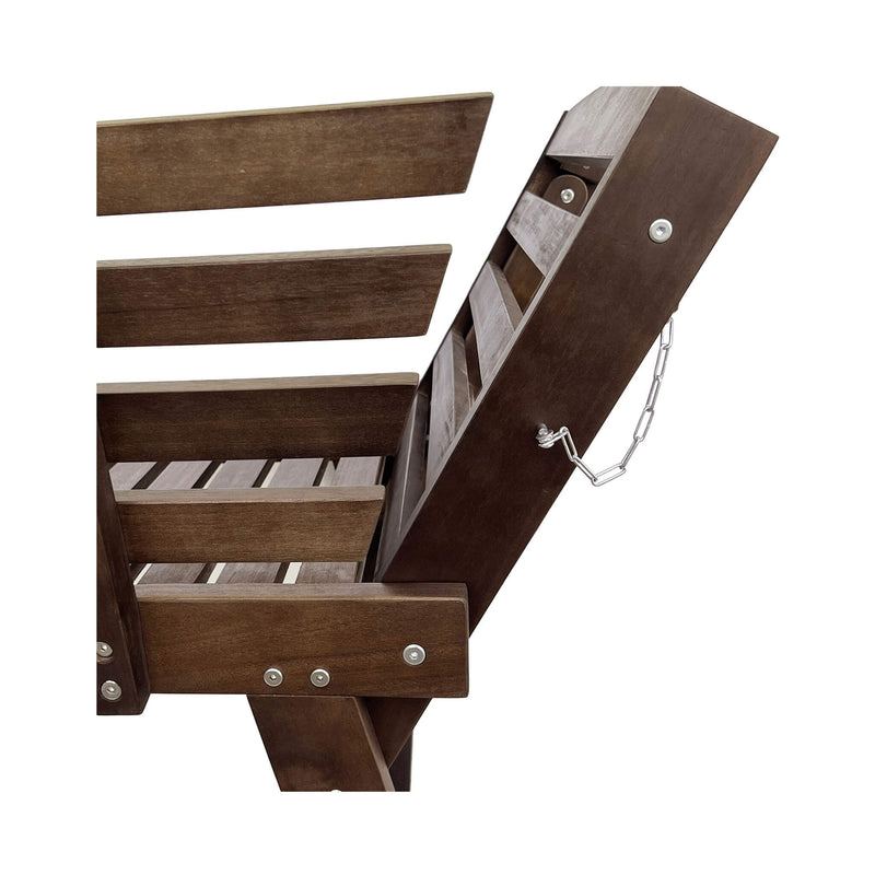 Alora Outdoor Adjustable Wooden Patio Daybed Sofa With Cushions (SAK41345)