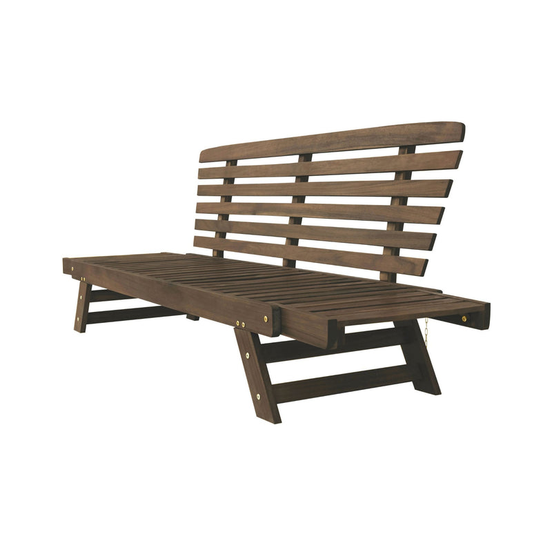 Alora Outdoor Adjustable Wooden Patio Daybed Sofa With Cushions (SAK41345)