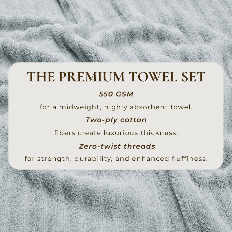 Luxury Cotton Towels - Karina Collection