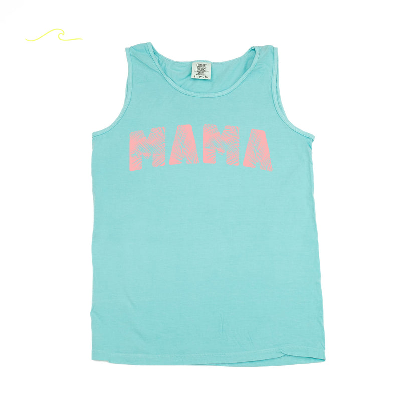 Tropical Palm - Mama - Comfort Colors TANK