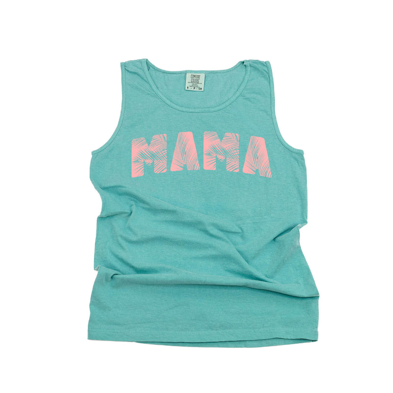 Tropical Palm - Mama - Comfort Colors TANK