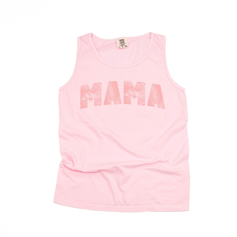 Tropical Palm - Mama - Comfort Colors TANK