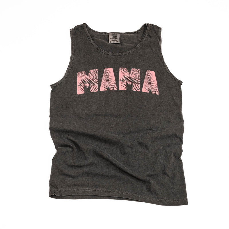 Tropical Palm - Mama - Comfort Colors TANK