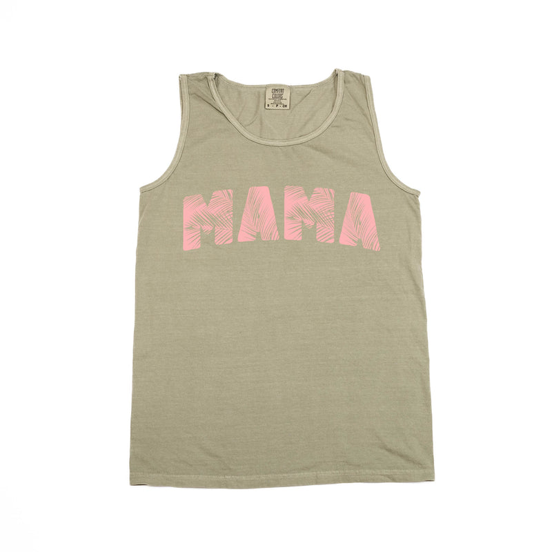 Tropical Palm - Mama - Comfort Colors TANK