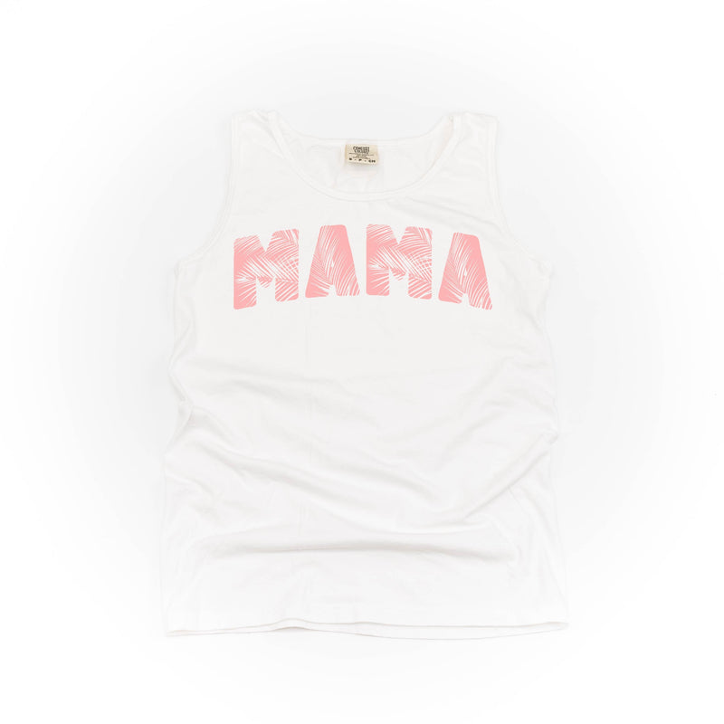 Tropical Palm - Mama - Comfort Colors TANK